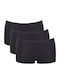Βαμβακερά Women's Boxer 3Pack Black