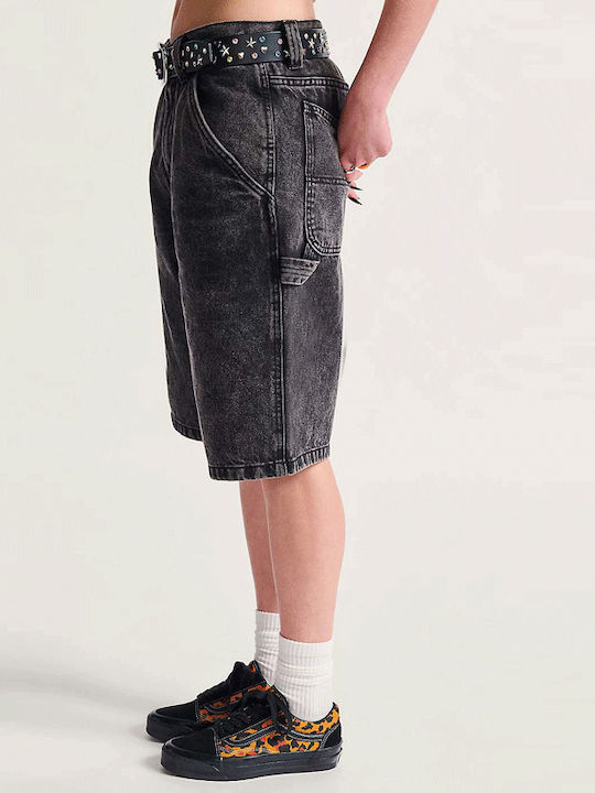 Vans Ανδρική Βερμούδα Τζιν Stonewashed Black