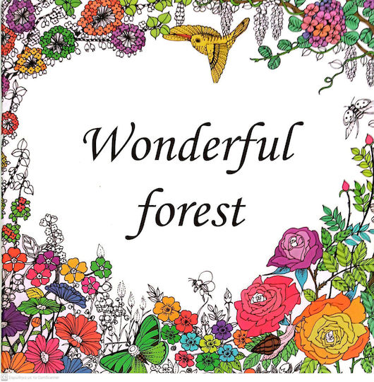 Anti-stress Coloring Book Wonderful Forest