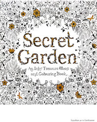 Βιβλίo Ζωγραφικής Anti-stress Secret Garden