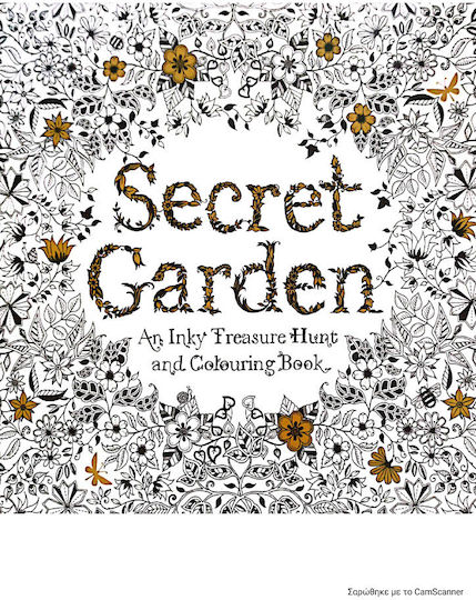 Anti-stress Secret Garden Coloring Book