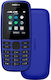 Nokia 105 (2019) Dual SIM Κινητό με Κουμπιά (Ελ...