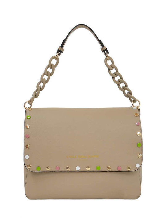 Brenda Women's Shoulder Bag Beige