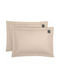 Greenwich Polo Club 3495 Σετ Μαξιλαροθήκες Oxford Beige 50x70εκ.