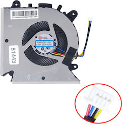 Ανεμιστηράκι Laptop Cpu Cooling Fan Msi Gf63 Ms-16r1 Ms-16r2 Pabd08008sh N413 Pabd08008sh-n413 E322500300a 4pin Κωδ.81443