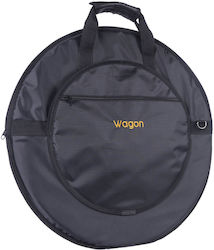 Wagon Case Waterproof Drum Case Suitcase with Padded Black