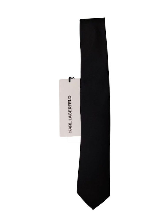 Karl Lagerfeld Herren Krawatte in Schwarz Farbe