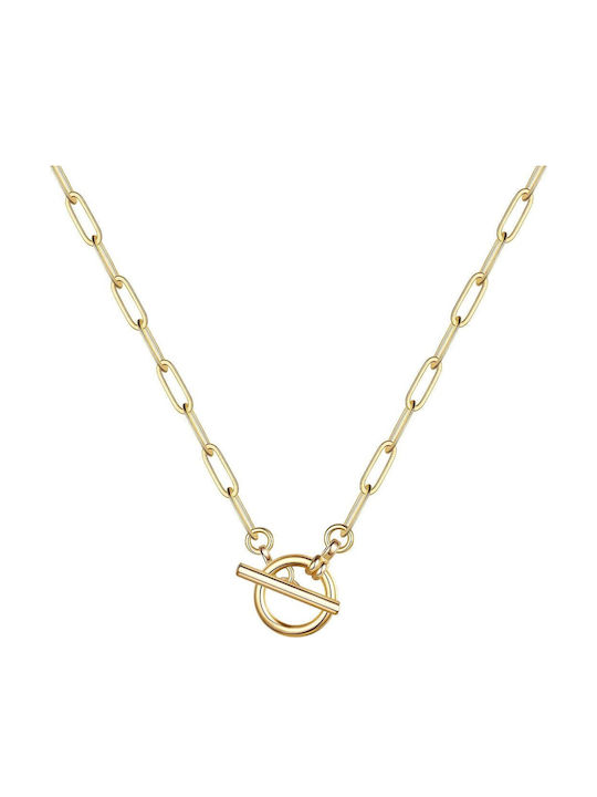 Celestria Necklace Made of Gold Plated Steel