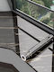 Self-adhesive Wall Wallpaper Black 300x60cm