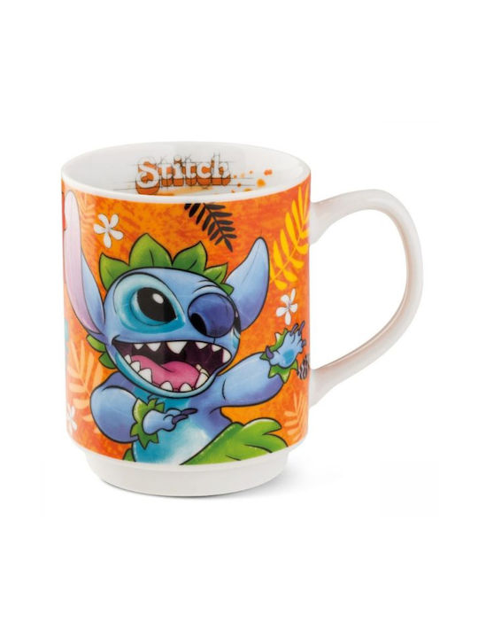 Egan Italy Cană Ceramică Portocaliu 350ml