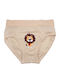 Defne Baby Beige Lion Παιδικό Βρακάκι beige