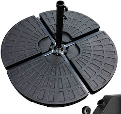 Bakaji Base Cross Plastic Gray