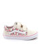 Old Skool V Kinder Sneakers mit Klettverschluss Weiß