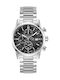 GC Watches Men's Watch 42mm Chronograph Battery with Silver Metal Bracelet