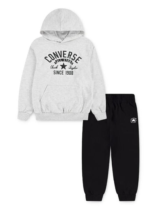 Kinder Sweatpants Set - Jogginganzug Gray 2Stück Retro Remix