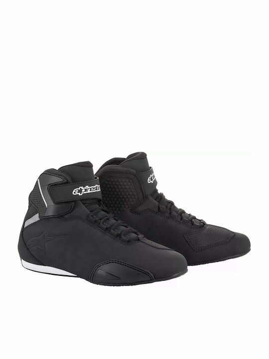 Alpinestars Sektor Ανδρικά Μποτάκια Μηχανής Μαύρα