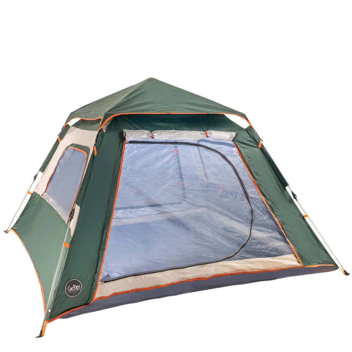 Campo Rover 4 Αυτόματη Σκηνή Camping Igloo Πράσινη 3 Εποχών για 4 Άτομα ...