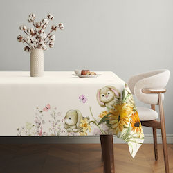 Easter Tablecloth 100% Cotton 140x180cm Club Cotton Mochi