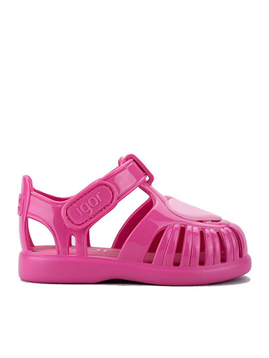 Kinder Badeschuhe Fuchsie