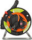 Brennenstuhl Waterproof Extension Reel Cord Black