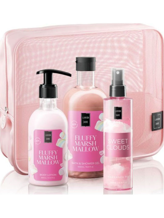Lavish Care Fluffy Marshmallow Комплект за грижа за хидратация и почистване на тялото Lavish Care Fluffy Marshmallow Комплект за грижа за хидратация и почистване на тялото