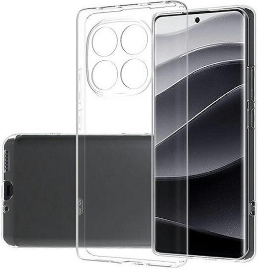 Back Cover Σιλικόνης / Tempered Glass Διάφανο (Redmi Note 14 Pro 5G / Poco X7)