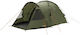 Easy Camp Kinn 4 Σκηνή Camping Igloo Πράσινη με Διπλό Πανί 4 Εποχών για 4 Άτομα 380x255x180εκ.