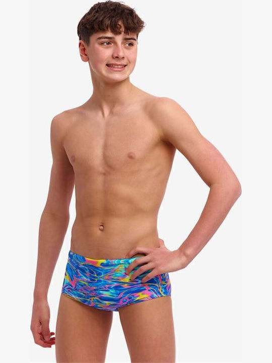 Funky Trunks Kinder Badeanzug Badeshorts Blau