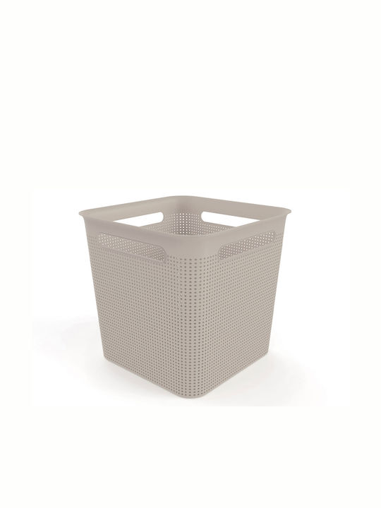 Rotho Babydesign Aufbewahrungskorb Kunststoff Braun 18Es 1Stück