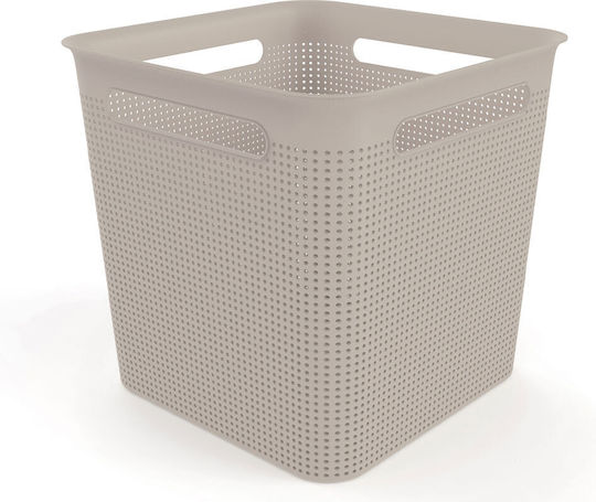 Rotho Babydesign Coș de Depozitare Plastic Maro 18lt 1buc