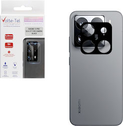Volte-Tel Protecție Cameră Tempered Glass Black pentru Xiaomi 15 Pro 5G Volte-Tel Protecție Cameră Tempered Glass Black pentru Xiaomi 15 Pro 5G