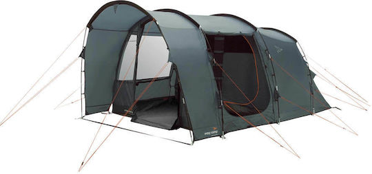 Easy Camp Skarvan 4 Camping Tent Tunnel Blue with Double Cloth 4 Seasons for 4 People 460x260x185cm
