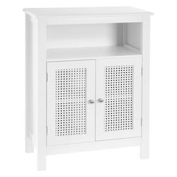 Bakaji Cabinet de baie L60xA28xÎ80cm Alb