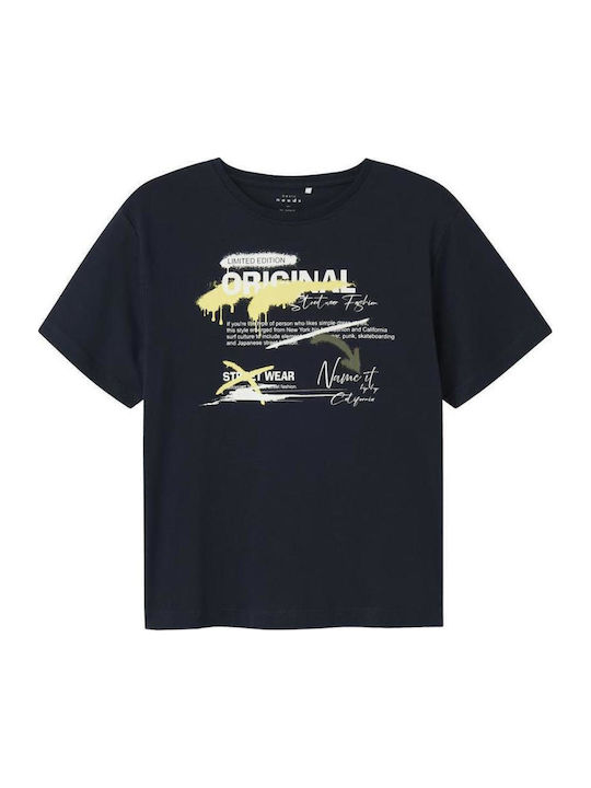 Name It Kinderhemd Kurzarm Dark Sapphire Jersey...