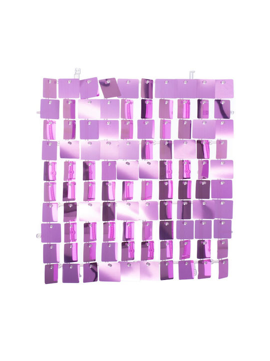 Nuova Vita Lilac Wall Decor Made of Plastic 30x30cm