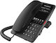 Fanvil H4w Cu fir Telefon IP Negru