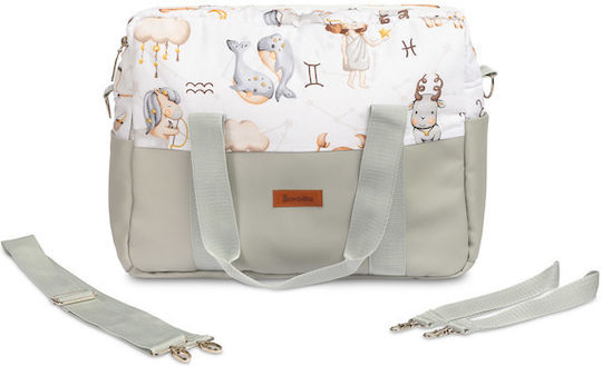 Sensillo Shoulder/Hand Diaper Bag Gray 43x30x13cm.