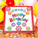 Χαρτοπετσέτες Πάρτι "happy Birthday!" 16.5x16.5cm 20τμχ 5prt62