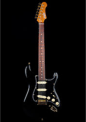 Jet Js-380 Bk G Stratocaster E-Gitarre Schwarz