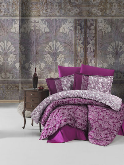 Pucioasa Duvet Cover Double 200x220 Purple
