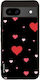 Θήκη Sonique Heart Series Google Pixel 8a 5g Μαύρο