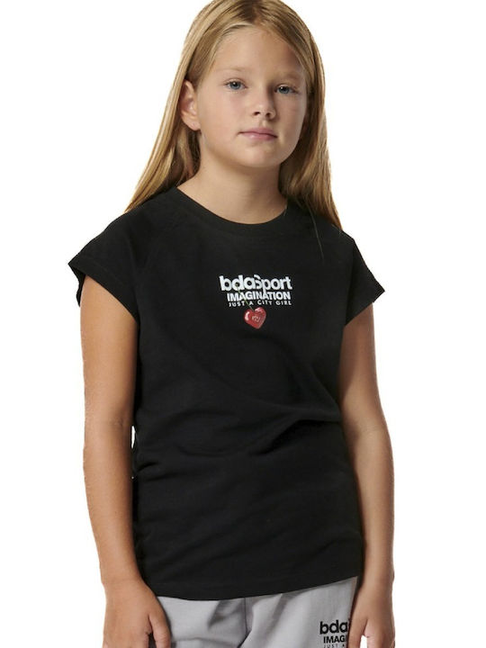 Body Action Παιδικό T-shirt Μαύρο