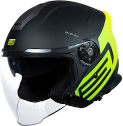 Origine Palio 2.0 Джет с Sun Visor ECE 22.05 Scout Черно Жълто