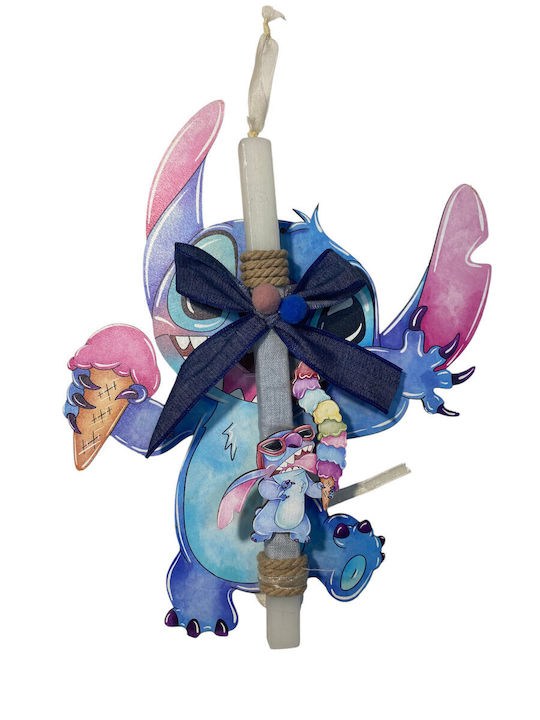 Teen Girl Easter Candle Lilo & Stitch Round Scented (Miscellaneous Designs)