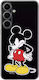 Disney Mickey Back Cover Silicon Negru (Galaxy S24+)