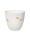 Raeder Candle Holder suitable for Tealights Porcelain in White Color 8x8x6.5cm 1pcs