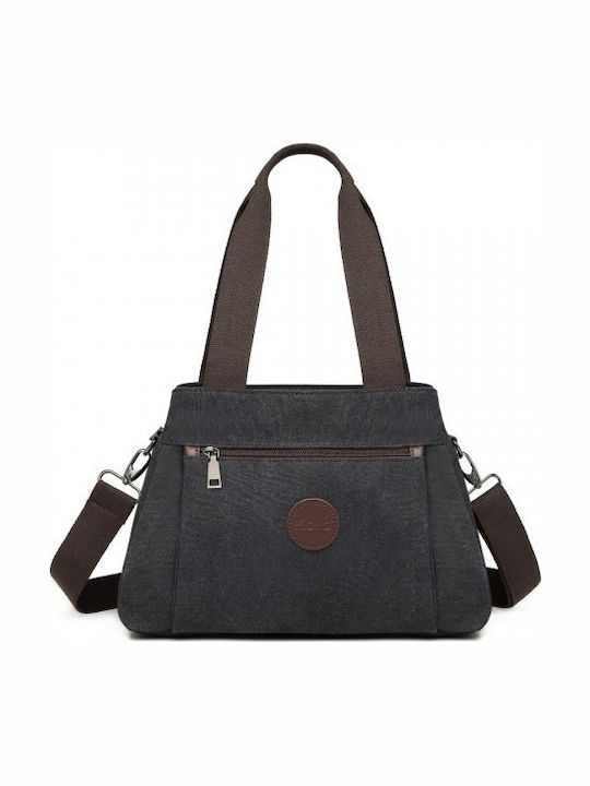 Miss Lulu Geantă de damă Crossbody Neagră