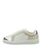 Julice Damen Sneakers White-silver