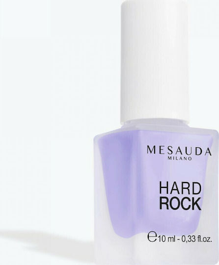 Mesauda Milano Hard Rock Top Coat / Base Coat για Απλά Βερνίκια 10ml