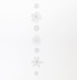 Raeder Paper Garland for Party in White Colour 116cm